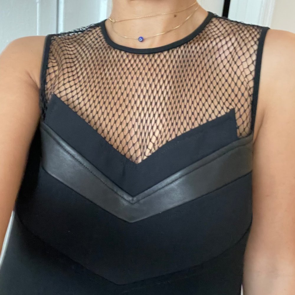 Rag & Bone Mesh Zip Top